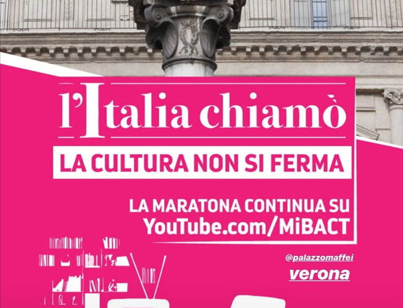La cultura non si ferma nella Casa – Museo Palazzo Maffei di Verona La cultura non si ferma nella Casa – Museo Palazzo Maffei di Verona