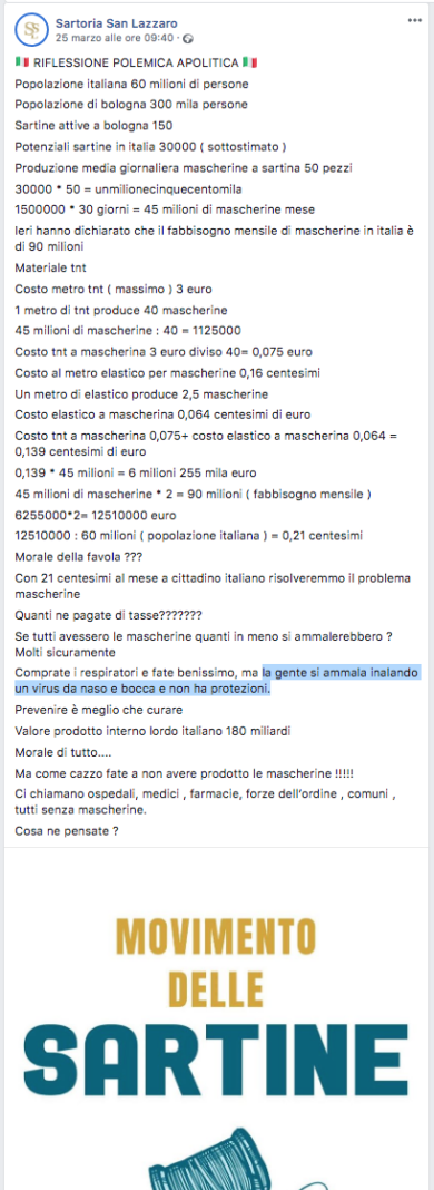 Coronavirus, mascherine introvabili. Ma c’è chi si organizza e le dona.