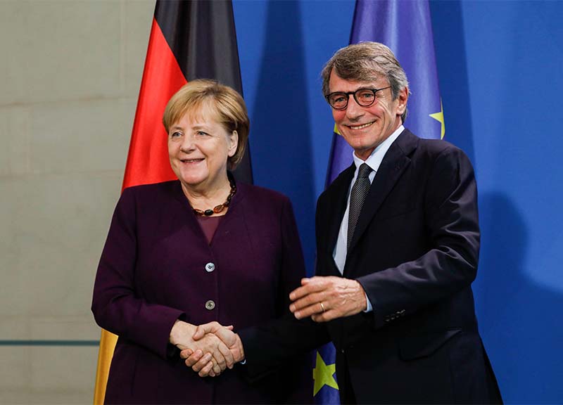 Coronavirus, Sassoli: “Germania sia più chiara. Mes? Sì, ma senza distinzioni” Coronavirus, Sassoli: “Germania sia più chiara. Mes? Sì, ma senza distinzioni”