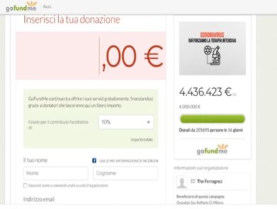 Coronavirus, la Codacons all’attacco della raccolta fondi Ferragnez