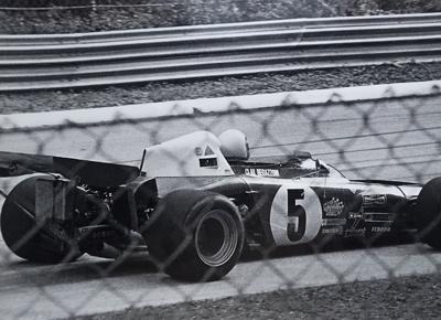 Regazzoni GP Monza 72 Ferrari Regazzoni durante il GP Monza del '72 su Ferrari