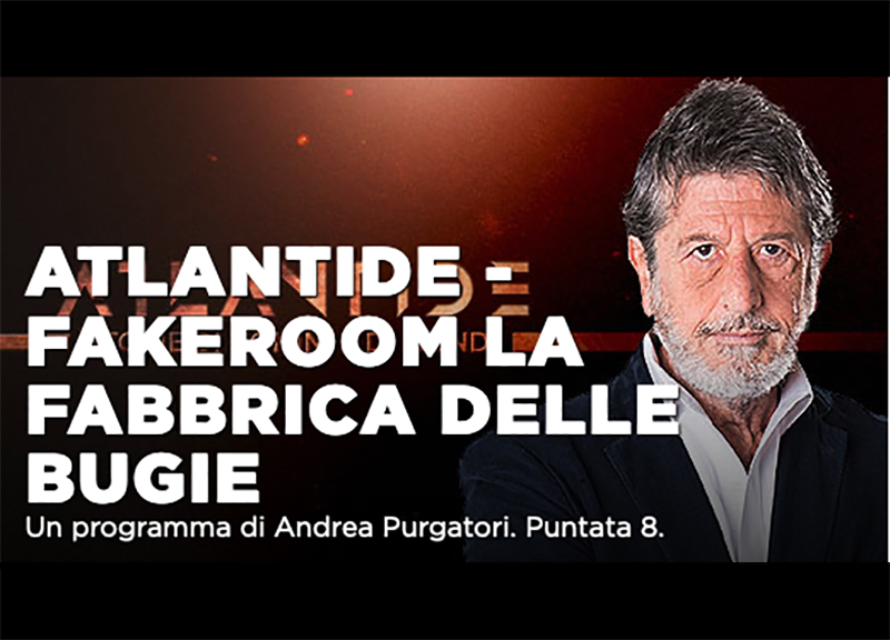 Atlantide su La7 racconta la fake news sul coronavirus e non solo Atlantide su La7 racconta la fake news sul coronavirus e non solo
