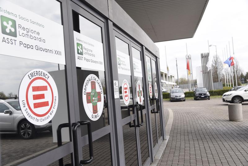 Coronavirus, ospedale da campo a Bergamo fatto in 7 giorni e operativo a breve Coronavirus, ospedale da campo a Bergamo fatto in 7 giorni e operativo a breve