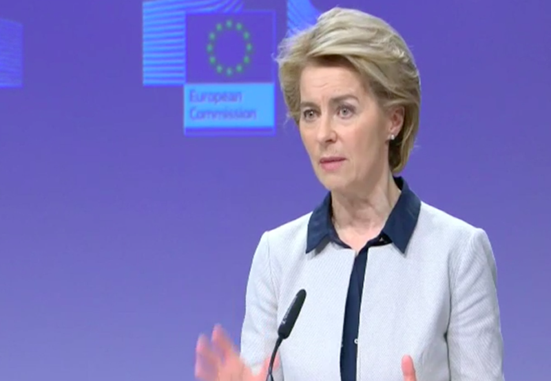 Coronavirus, Von der Leyen: “Vi chiedo scusa. Ora l’Europa è con l’Italia” Coronavirus, Von der Leyen: “Vi chiedo scusa. Ora l’Europa è con l’Italia”