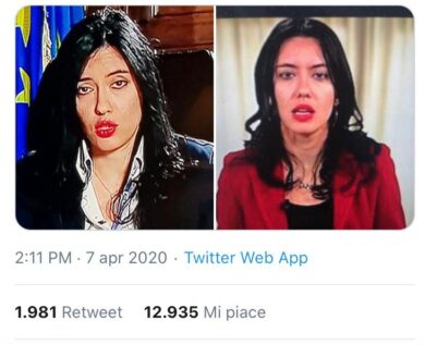 Coronavirus. Sabina Guzzanti: “Mi dicono che la Azzolina mi imita”