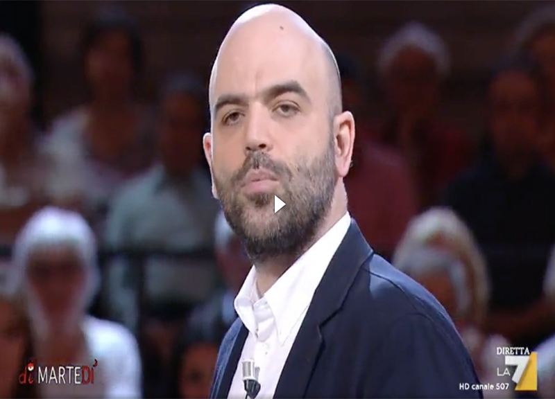Saviano scrive su Le Monde e attacca la Lombardia Saviano scrive su Le Monde e attacca la Lombardia