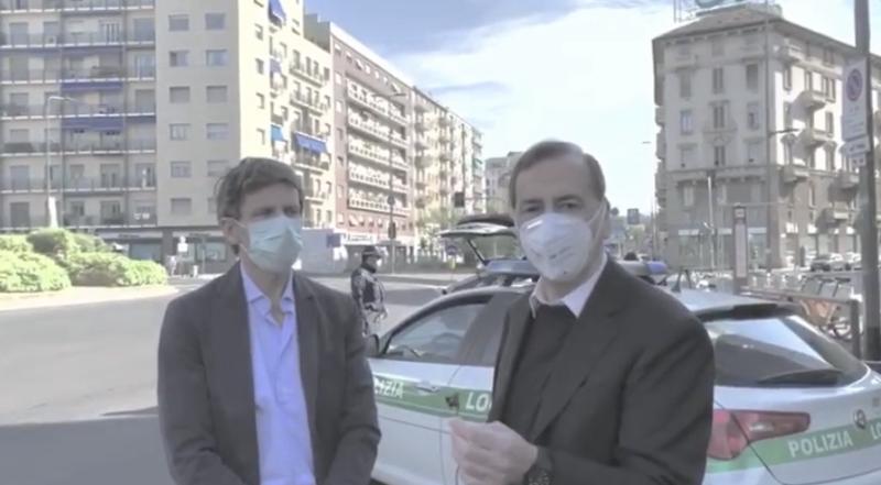 Sala: 70 pattuglie in città e droni per controllare rispetto delle regole Sala: 70 pattuglie in città e droni per controllare rispetto delle regole