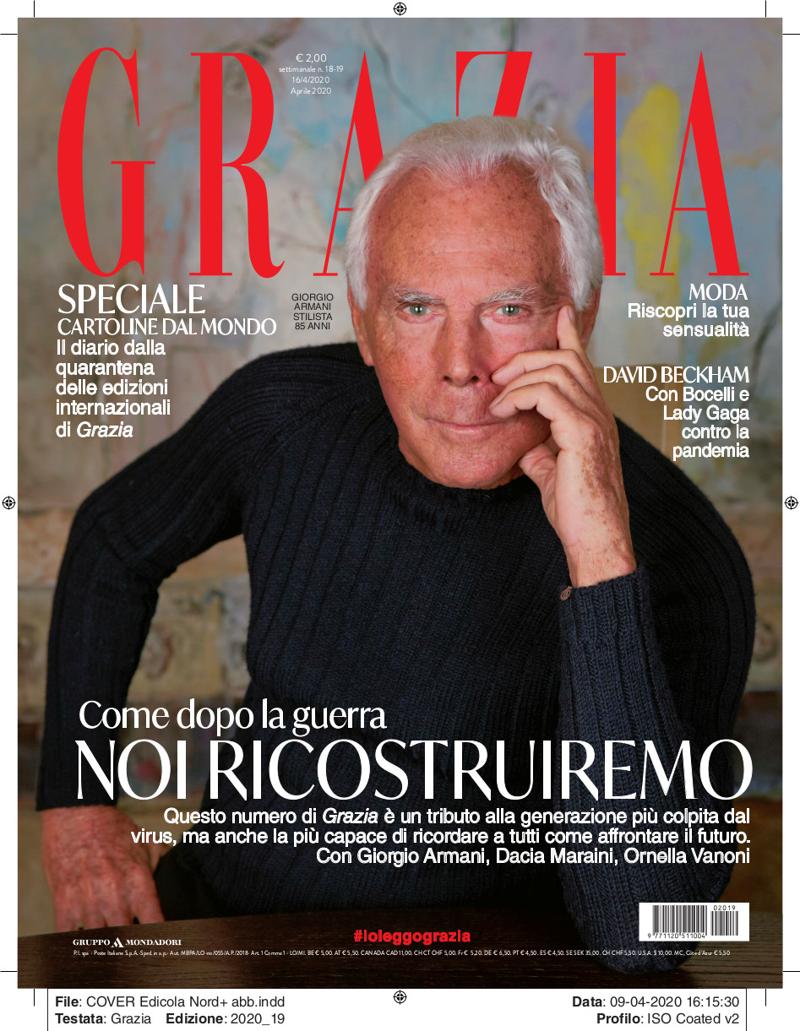 Giorgio Armani: “Servono soluzioni per far ripartire l’economia e la cultura” Giorgio Armani: “Servono soluzioni per far ripartire l’economia e la cultura”