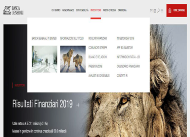 Banca Generali, online il nuovo sito corporate