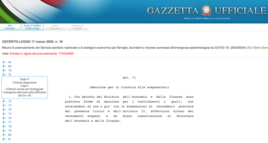 Coronavirus, il governo: se rinunci alla sospensione tasse puoi pubblicizzarlo