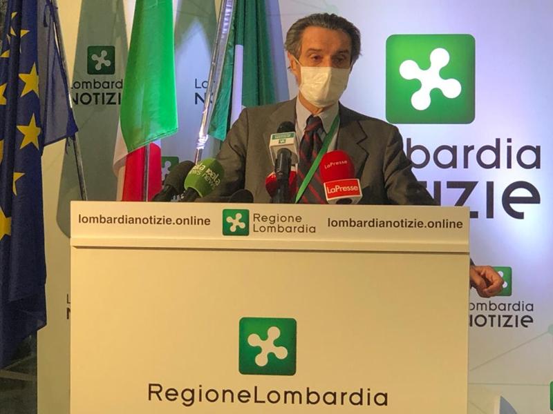 Coronavirus, Fontana: graduale ripresa dovrà essere concordata con il governo Coronavirus, Fontana: graduale ripresa dovrà essere concordata con il governo