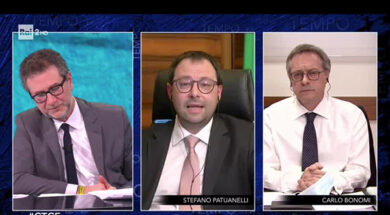 Stefano Patuanelli e Carlo Bonomi sul MES e sui debiti della PA con le aziende italiane