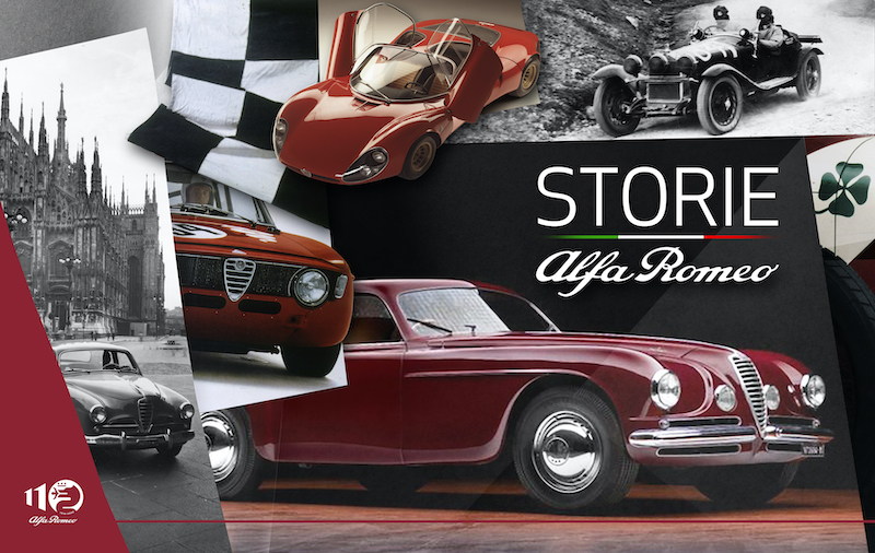 “Storie Alfa Romeo” il Brand  si racconta a tutti gli appassionati
