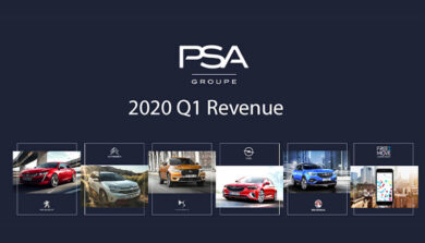 Groupe PSA, 15,2 miliardi di euro il fatturato nel primo trimestre 2020