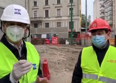 Sala: “Lavoro è un elemento fondante”. M4, si prosegue dopo lo stop. VIDEO