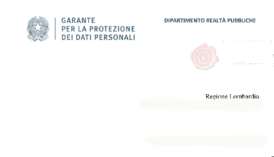 App, il Garante invita la Lombardia a uniformasi a Gori e al governo, tutti Pd
