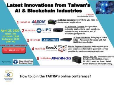 Coronavirus, soluzioni tech da Taiwan: AI, smart working, e-learning e…