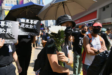 Hong Kong, primo straniero accusato in Cina per le proteste