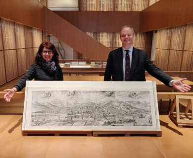 Gallerie degli Uffizi, acquisita una antica e rarissima veduta di Firenze