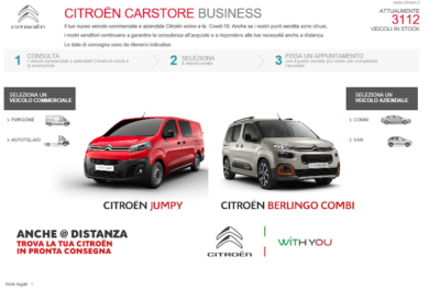 Citroen rinnova la sua offerta dei servizi online