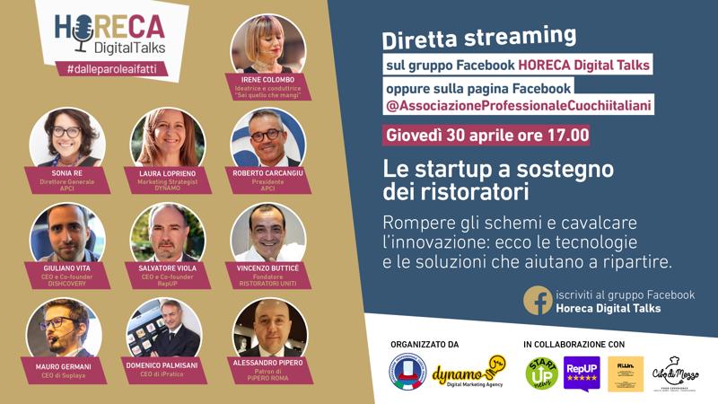 Dynamo e APCI a caccia di startup, l’innovazione per salvare la ristorazione Dynamo e APCI a caccia di startup, l’innovazione per salvare la ristorazione