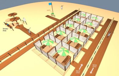 Coronavirus: estate in spiaggia, no plexiglass ma legno e tessuto traspirante