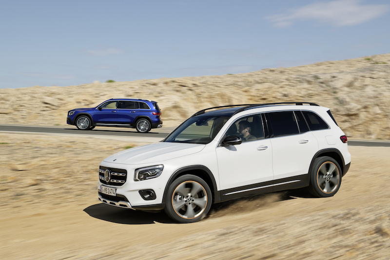 GLB, il SUV Mercedes ora è disponibile anche a sette posti GLB, il SUV Mercedes ora è disponibile anche a sette posti
