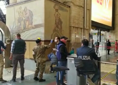 Video Polizia Ferroviaria controlli stazione centrale di Milano
