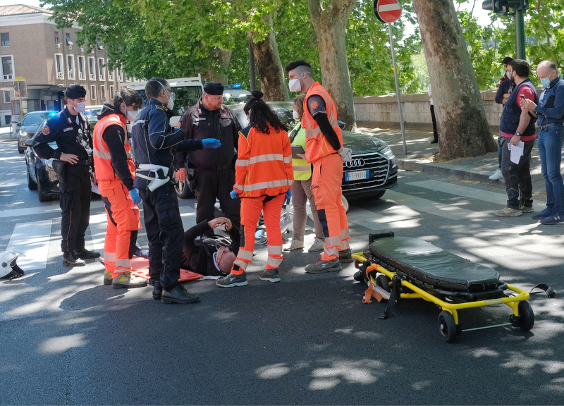 Fase 2 Roma: traffico, incidenti e meno controlli. In strada torna il panico