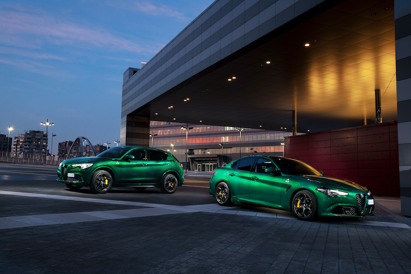 Nuove Giulia e Stelvio Quadrifoglio: performance, eleganza e sicurezza Nuove Giulia e Stelvio Quadrifoglio: performance, eleganza e sicurezza