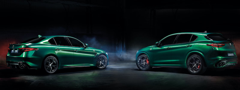 Nuove Giulia e Stelvio Quadrifoglio: performance, eleganza e sicurezza Nuove Giulia e Stelvio Quadrifoglio: performance, eleganza e sicurezza