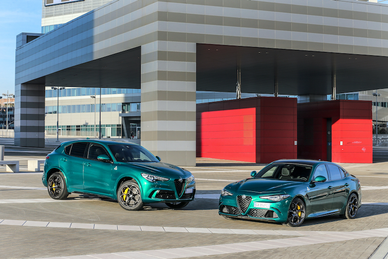 Nuove Giulia e Stelvio Quadrifoglio: performance, eleganza e sicurezza Nuove Giulia e Stelvio Quadrifoglio: performance, eleganza e sicurezza