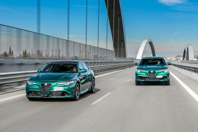 Nuove Giulia e Stelvio Quadrifoglio: performance, eleganza e sicurezza Nuove Giulia e Stelvio Quadrifoglio: performance, eleganza e sicurezza