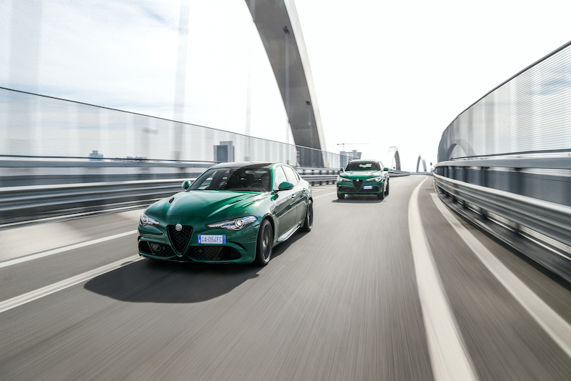 Nuove Giulia e Stelvio Quadrifoglio: performance, eleganza e sicurezza Nuove Giulia e Stelvio Quadrifoglio: performance, eleganza e sicurezza