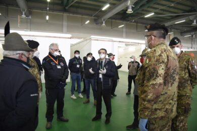 Coronavirus: Bergamo, se ne vanno i medici russi. L’ospedale in Fiera resterà