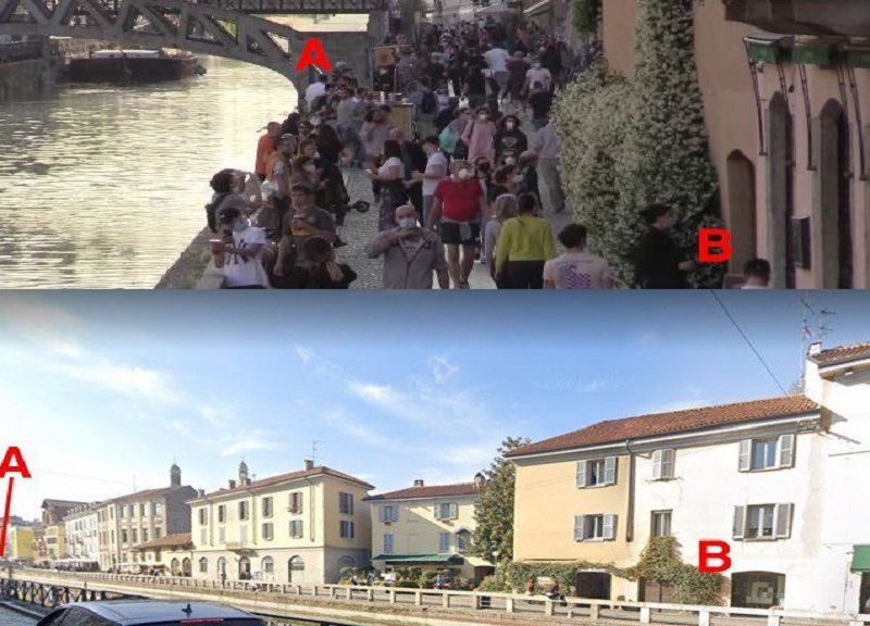 Folla sui Navigli, la foto-giallo: ”Repubblica ha usato il teleobiettivo” Folla sui Navigli, la foto-giallo: ”Repubblica ha usato il teleobiettivo”