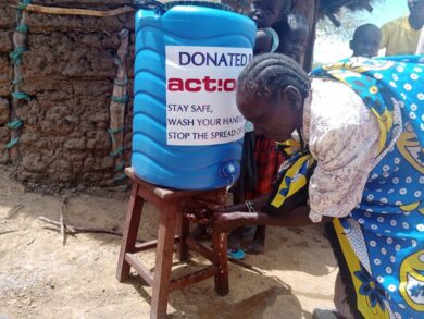 Covid-19, da Action Aid l’allarme-Kenya: “Senza acqua non possiamo fermarlo”