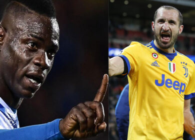 Chiellini: “Balotelli persona negativa”. Mario: “Non dici le cose in faccia”