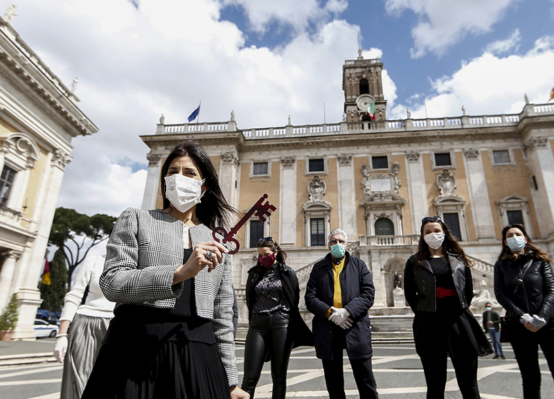 Il Coronavirus per Roma “un colpo mortale”. Magi contro Raggi: “Inadeguata”