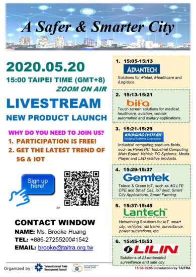 Coronavirus, da Taiwan l’hi-tech per una città e una vita più sicura e smart