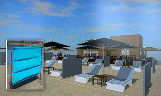 Coronavirus, il brevetto di Enea: distanziatori ecosostenibili in spiaggia Coronavirus, il brevetto di Enea: distanziatori ecosostenibili in spiaggia