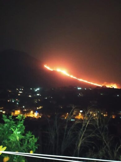 Incendi, Palermo e provincia aggredite dalle fiamme: da Baida a Monreale