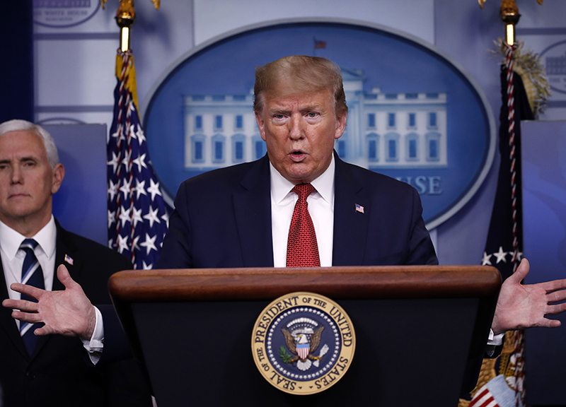 Coronavirus, Trump è convinto ‘vaccino o non vaccino,dobbiamo riaprire’ Coronavirus, Trump è convinto ‘vaccino o non vaccino,dobbiamo riaprire’