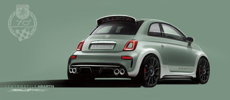 I segreti del nuovo Spoiler ad Assetto Variabile dell’ Abarth 70° Anniversario I segreti del nuovo Spoiler ad Assetto Variabile dell’ Abarth 70° Anniversario