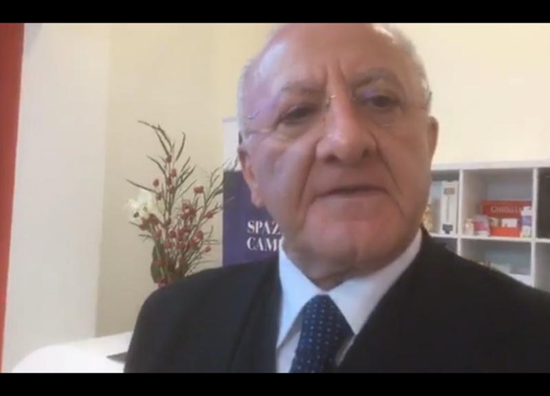 Coronavirus, De Luca tiene chiusa la Campania:”Fase 2? Governo irresponsabile” Coronavirus, De Luca tiene chiusa la Campania:”Fase 2? Governo irresponsabile”