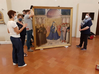 Friends of Florence, parte restauro della Pala del Beato Angelico a San Marco