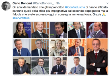 Confindustria, Carlo Bonomi eletto nuovo presidente: “No allo Stato padrone”