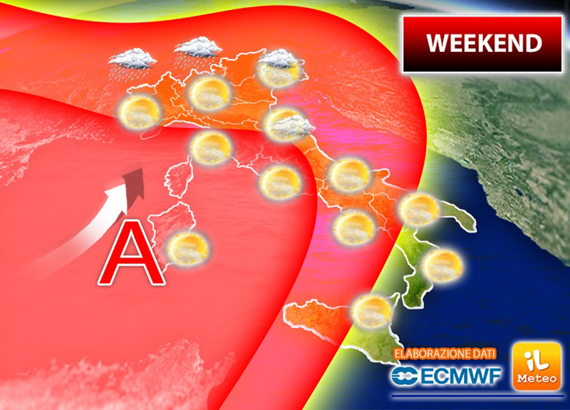 Meteo, weekend con il caldo estivo. Le previsioni Meteo, weekend con il caldo estivo. Le previsioni