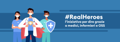 #RealHeroes. Covid: la startup innovativa Freedome premia personale sanitario