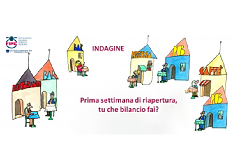Pubblici esercizi, per Fipe ripartenza difficile e fatturato in calo del 70% Pubblici esercizi, per Fipe ripartenza difficile e fatturato in calo del 70%